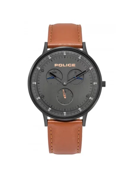 Zegarek Police skórzany szary
