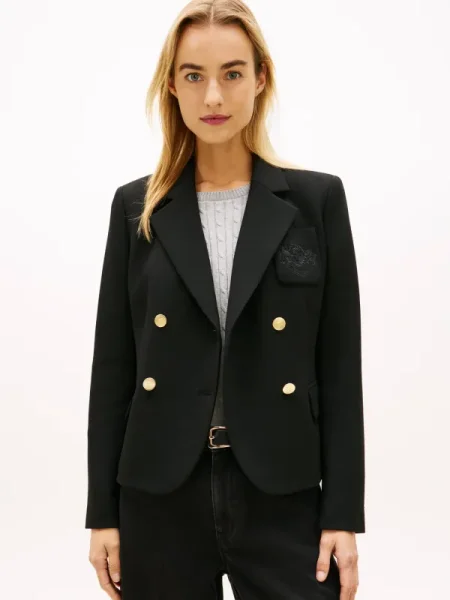Tommy Hilfiger Jachetă | negru