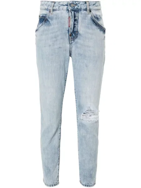 Jeansy dziecięce Dsquared2 niebieskie