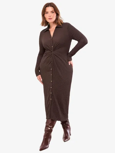 Lipsy Rochie ciocolatiu