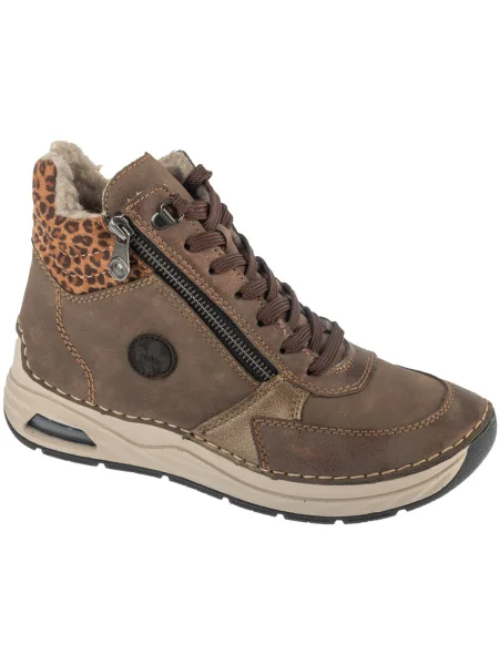 Botine Rieker maro