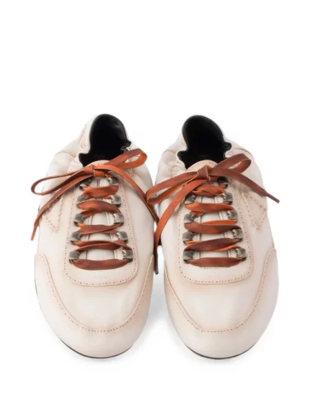 Sneakerși Prada din piele