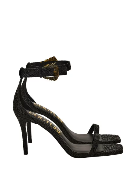 Sandale Versace Jeans Couture cu bretele negru