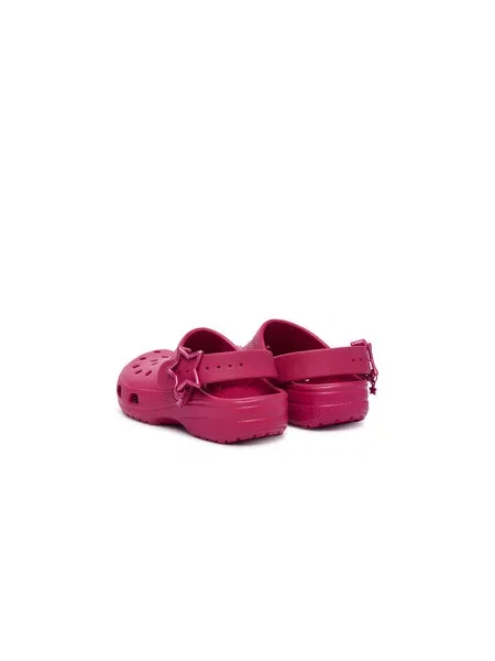 Crocs Šľapky Classic Star Buckle Clog ružová