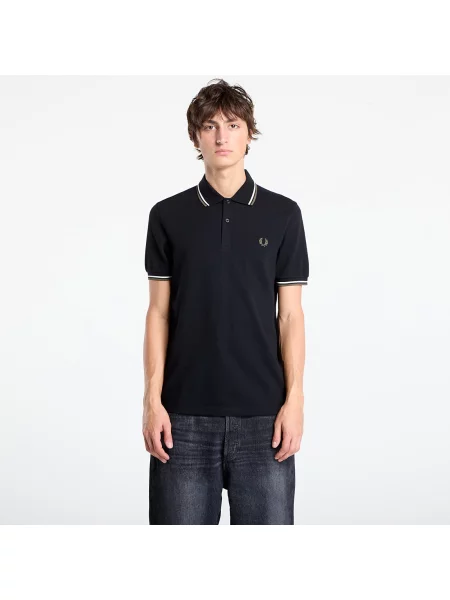 Однотонна сорочка Fred Perry чорна