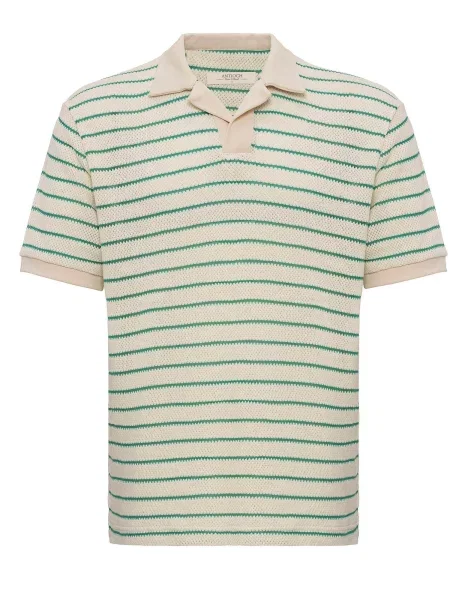 Antioch Tricou Silvio / verde bej