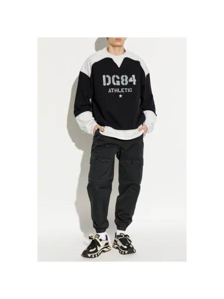 Bluza Dolce And Gabbana z logo czarna