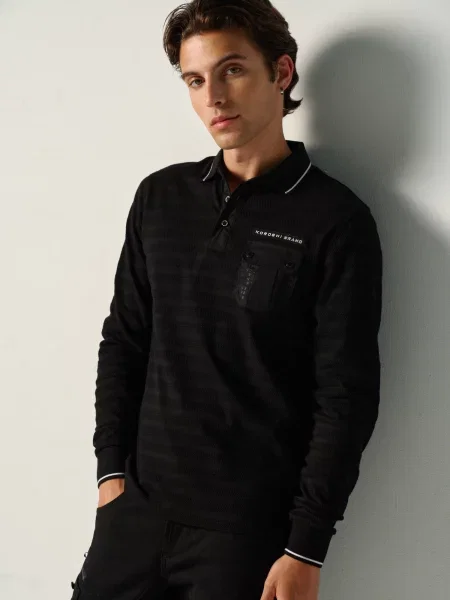 KOROSHI Tricou negru