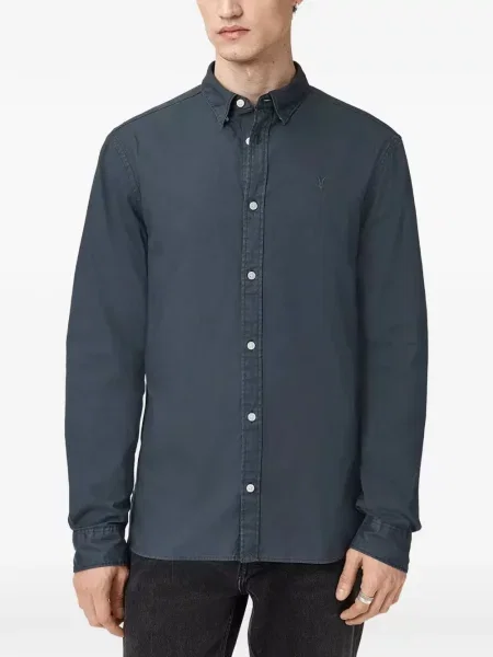 Cămașă Allsaints albastru