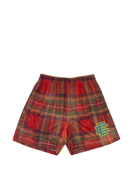 Pantaloni scurți Stadium Goods® în carouri roșu