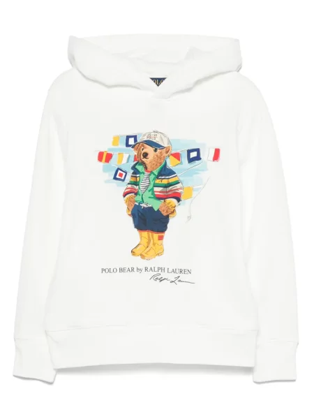 Koszulka polo dziecięca Polo Ralph Lauren biała
