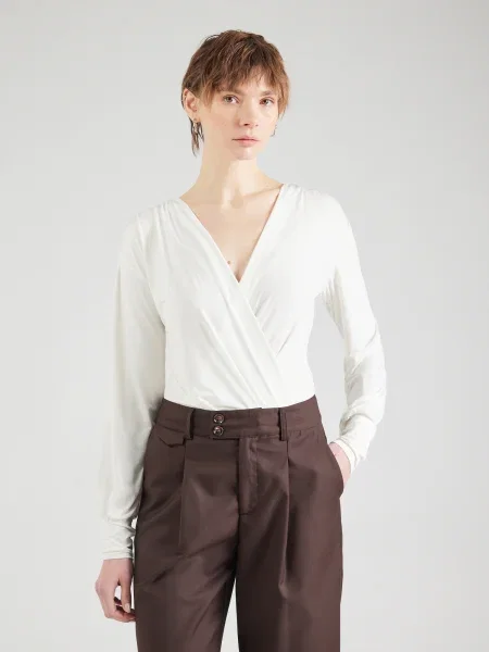 ABOUT YOU Tricou body Kim' alb