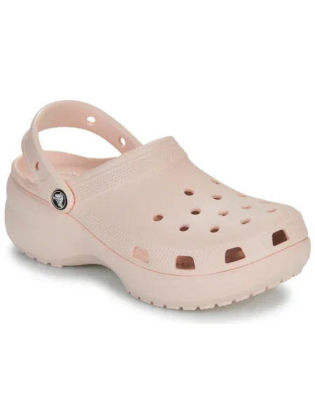 Pantofi Crocs cu platformă clasici roz