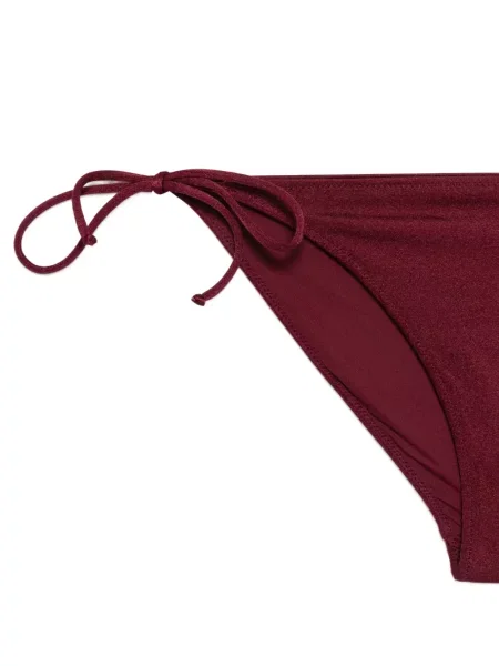 Bikini Mc2 Saint Barth cu legături roșu
