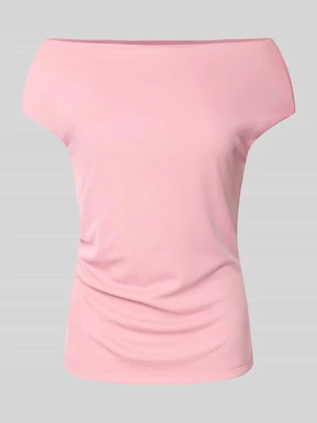 T-shirt z dekoltem w łódkę Lauren Ralph Lauren