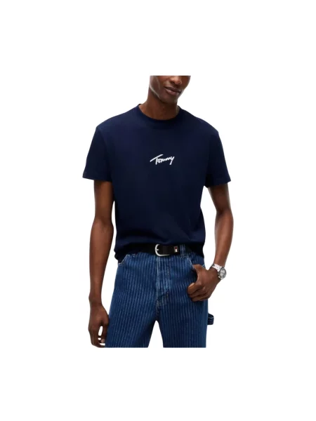 Koszulka Tommy Hilfiger niebieska