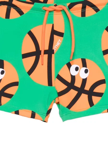 Kąpielówki dziecięce Stella Mccartney zielone
