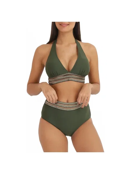 Costum de baie La Modeuse kaki