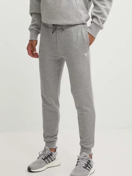 Guess Долнище анцуг сив