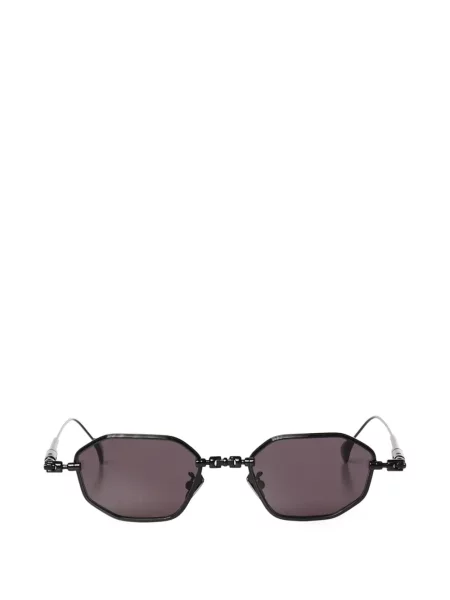 Ochelari de soare Kuboraum cu imprimeu geometric negru
