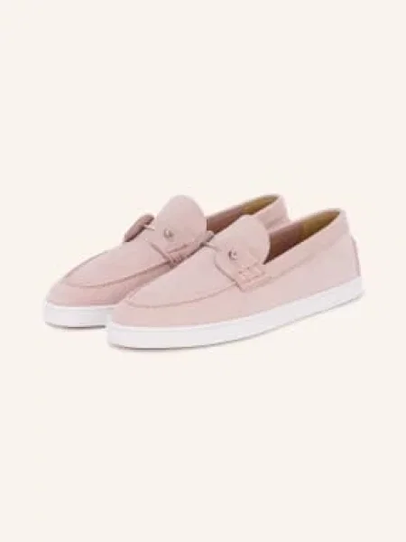 Mokasíny Christian Louboutin růžové
