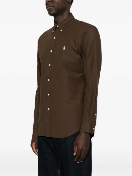 Košulja Polo Ralph Lauren smeđa