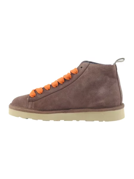 Sneakersy Panchic skórzane brązowe