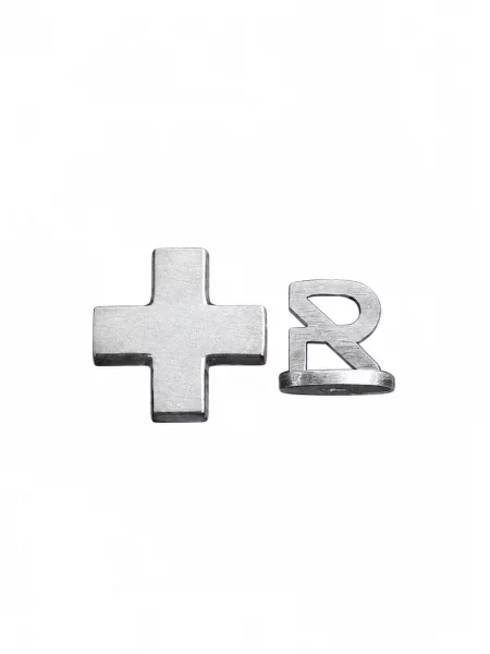 REYTEL Cercei STAVROS —stud earring argintiu