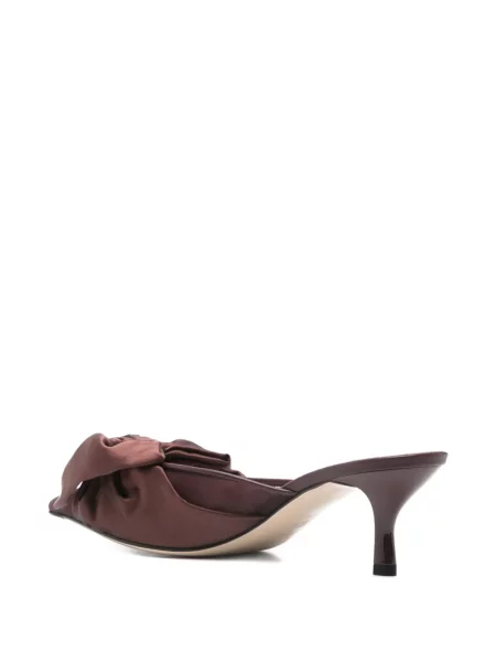 Papuci tip mules Fendi maro
