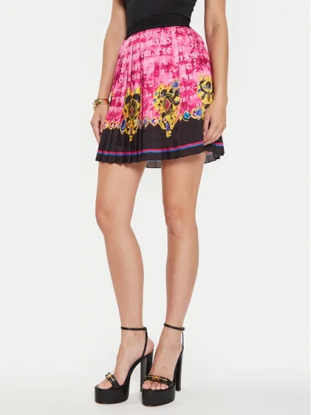 Versace Jeans Couture Спідниця в складку рожевий