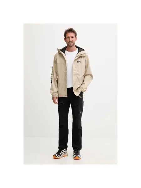 Helly Hansen kurtka trekkingowa ERVIK beżowa