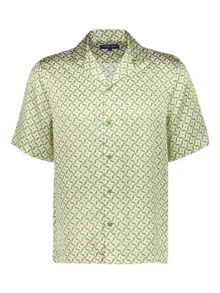 Cămașă Frescobol Carioca scurtă verde