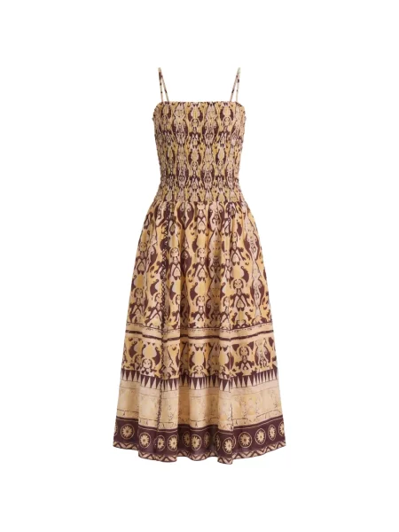 Rochie midi Maria Cher cu imagine cu imprimeu abstract