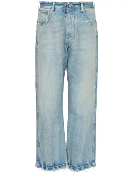 Blugi Maison Margiela cu 5 buzunare albastru