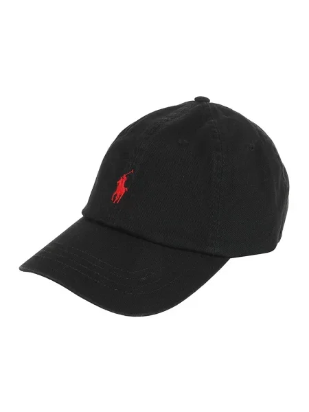 Polo Ralph Lauren czapka z daszkiem gładka czarny