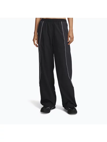 Pantaloni pentru femei Under Armour Unstoppable Woven Wind ultimate black/anthracite/anthracite negru