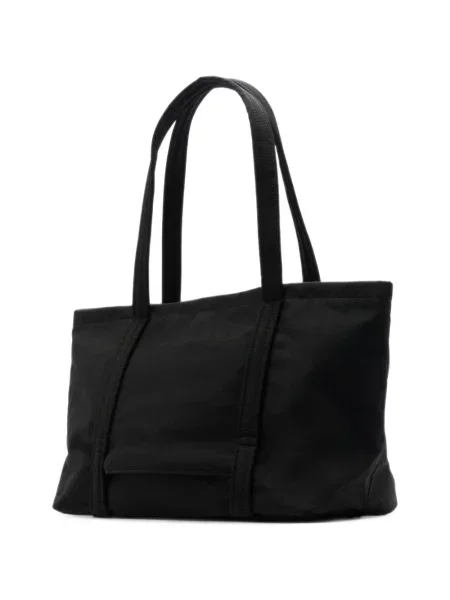 Geantă shopper Loeffler Randall cu autograf negru