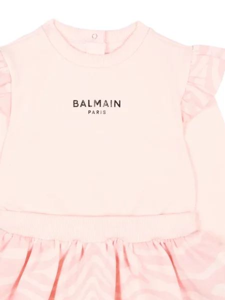 Sukienka dziecięca Balmain różowa