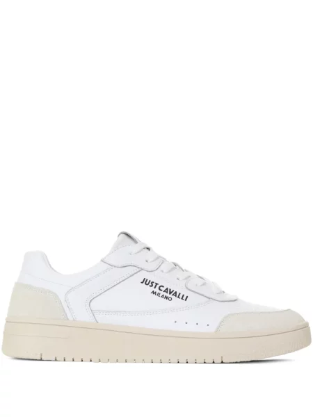 Sneakerși Just Cavalli alb