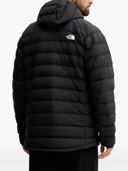 Geacă The North Face cu glugă negru