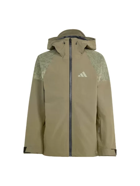 ADIDAS TERREX Μπουφάν πεζοπορίας Xperior Hybrid Primeknit λαδί