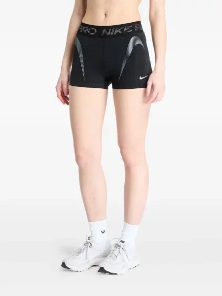 Decupat boxeri Nike cu autograf din fleece negru