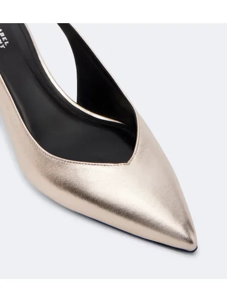 Pantofi cu toc Isabel Marant din piele slingback