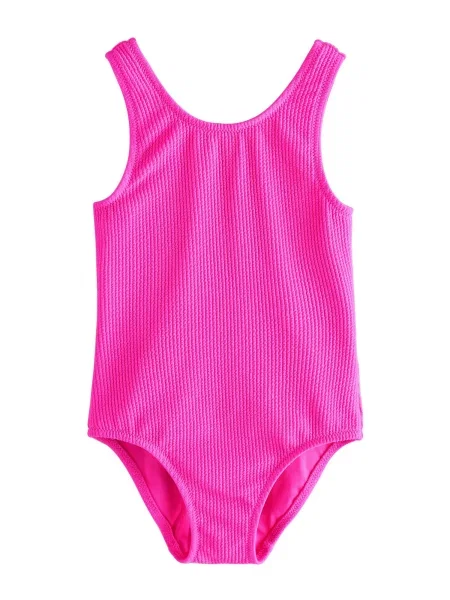 Next Costum de baie întreg neon roz
