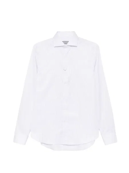 Cămașă Canali cu dungi alb