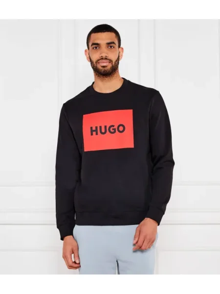 HUGO Hanorac | Regular Fit negru