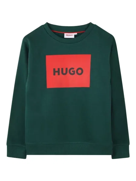 Bluza dziecięca Hugo zielona