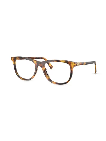 Saulės akiniai Miu Miu Eyewear ruda