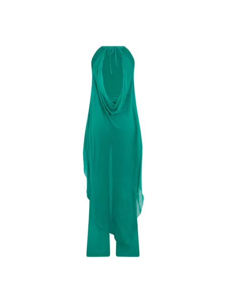 Kombinezon Alberta Ferretti zielony