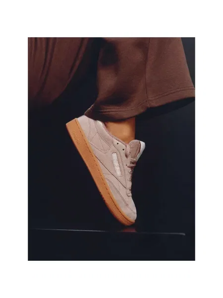 Sneakersy Reebok EO-CLUB C 85 Svetloružová